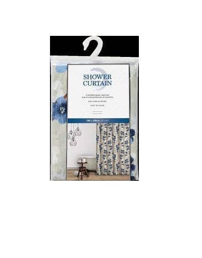 UBL Shower Curtain Printed 180 x 180cm - For your Bathroom or Shower - MA0003 ebuystt