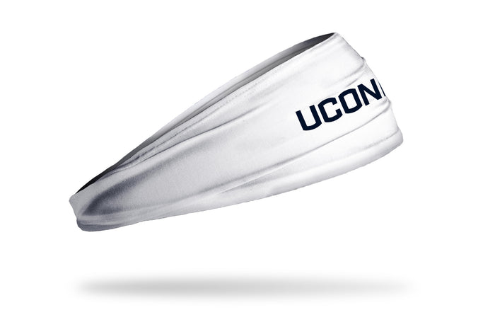 University of Connecticut: White Logo Big Bang Lite Headband - View 2