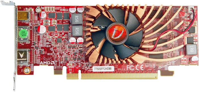 VisionTek 900574 Radeon 7750 1GB DDR3 3M 2x HDMI MiniDP Graphics Card