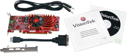 VisionTek 900574 Radeon 7750 1GB DDR3 3M 2x HDMI MiniDP Graphics Card