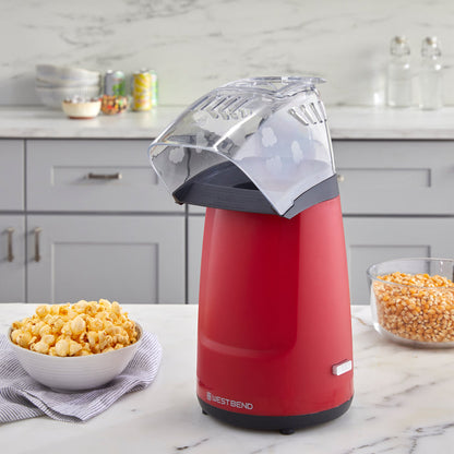 West Bend Air Crazy 4 Qt. Hot Air Popcorn Machine, in Red- Lifestyle
