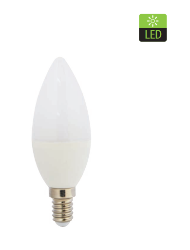 Westhousing LED 5Watt Candle Bulb E12 base - 38689 Mega