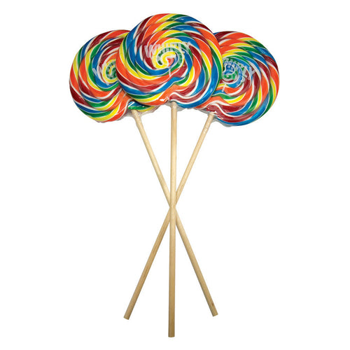 Whirly Pops Rainbow 6.5-Inches - 18ct