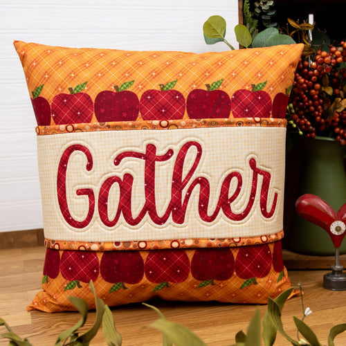 Whole Country Caboodle Gather Pillow Wrap and Cover