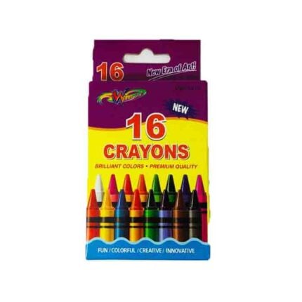 Winners 16 Pack Premium Quality Crayons - 9556341111079 Pie's Variety Store