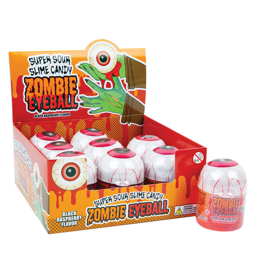 Zombie Eyeball Sour Slime Candy - 9 Count